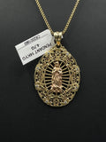 14K Gold Virgin Mary Pendant for Sale | Pre-owned
