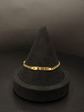 14K Yellow Gold Curb Link ID Bracelet 2.1 Grams — photo 1