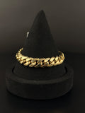 10K Gold Twisted Bracelet 7.5in 77.4g