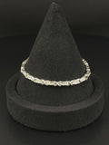 10K White Gold Baguette Bracelet 11.5g | DD Pawn Loans