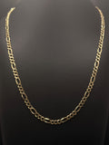 14K Gold Figaro Chain – 21", 5mm, 17.2g | DD Pawn Loans