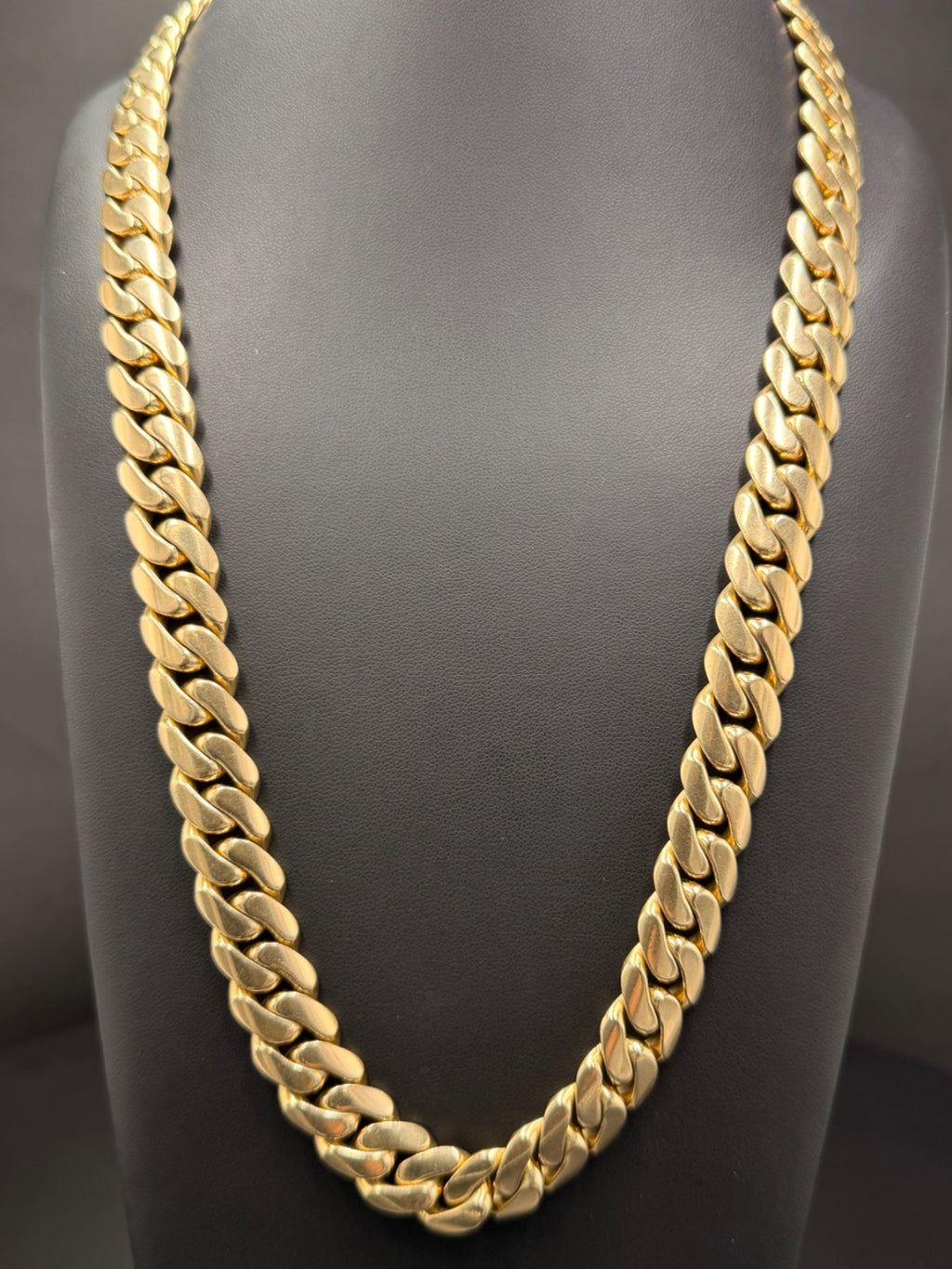 247g 10K Gold Miami Cuban Chain – 24" 13mm | DD Pawn Loans
