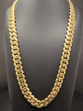 247g 10K Gold Miami Cuban Chain – 24" 13mm | DD Pawn Loans