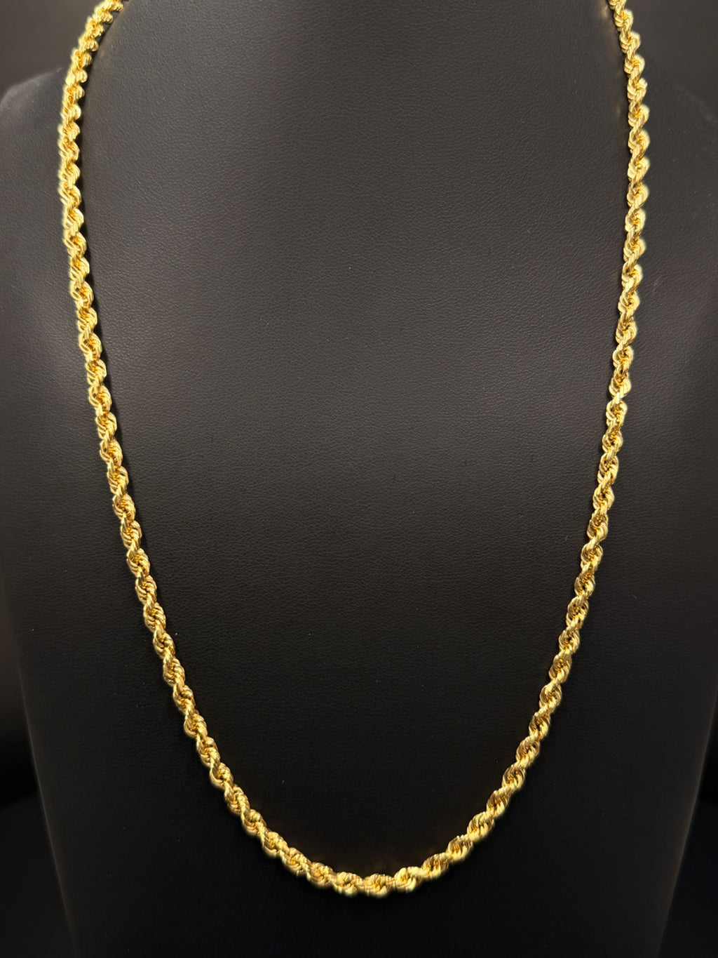 10K Gold Rope Chain – 18.2g, 21" | DD Pawn Loans
