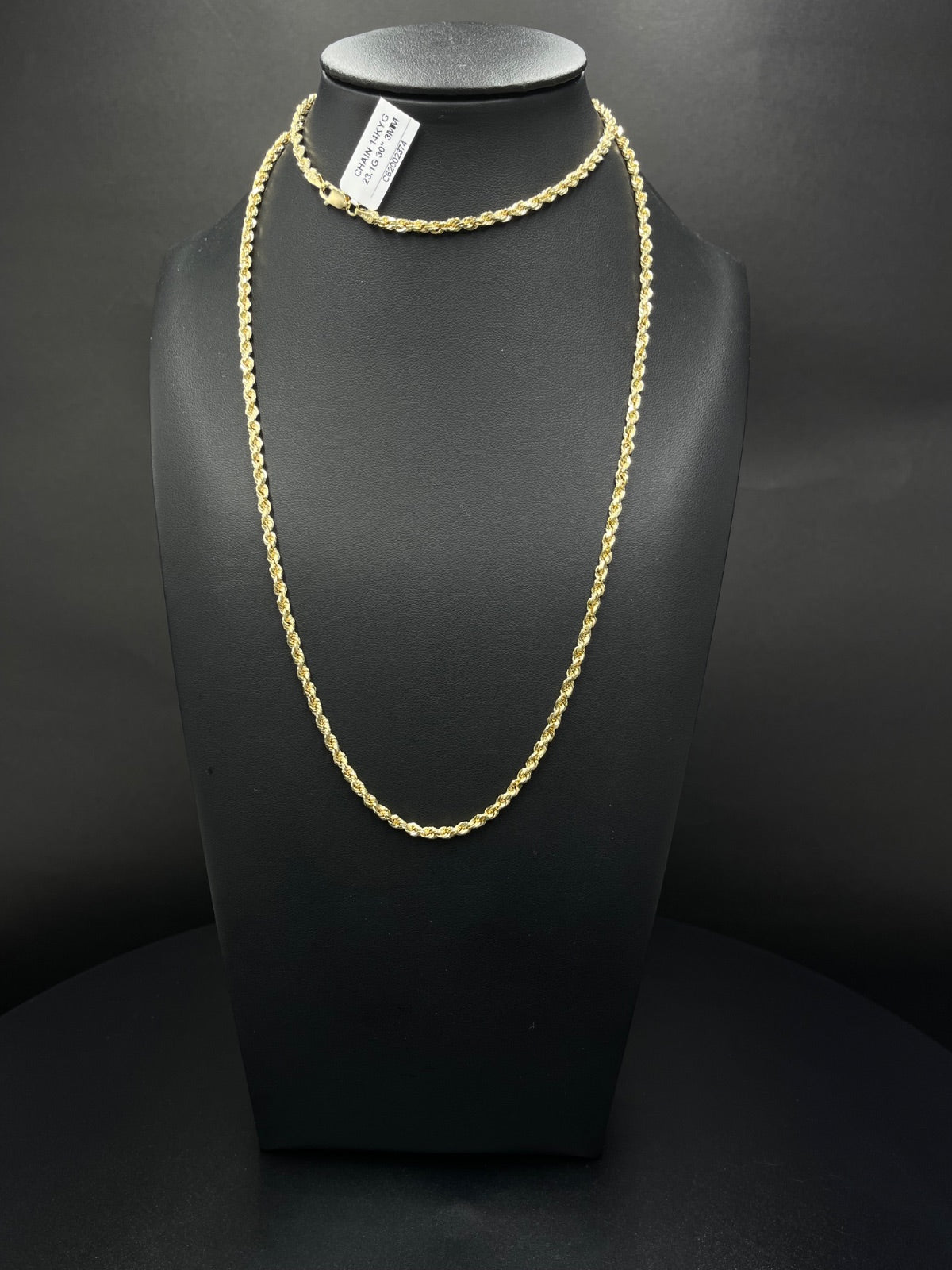 14K Gold Rope Chain – 23.1g | DD Pawn Loans