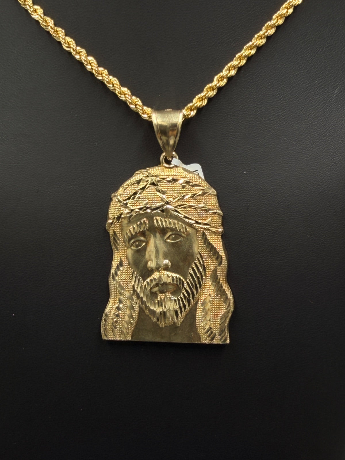 10K Gold Jesus Head Pendant – 9.8g | DD Pawn Loans