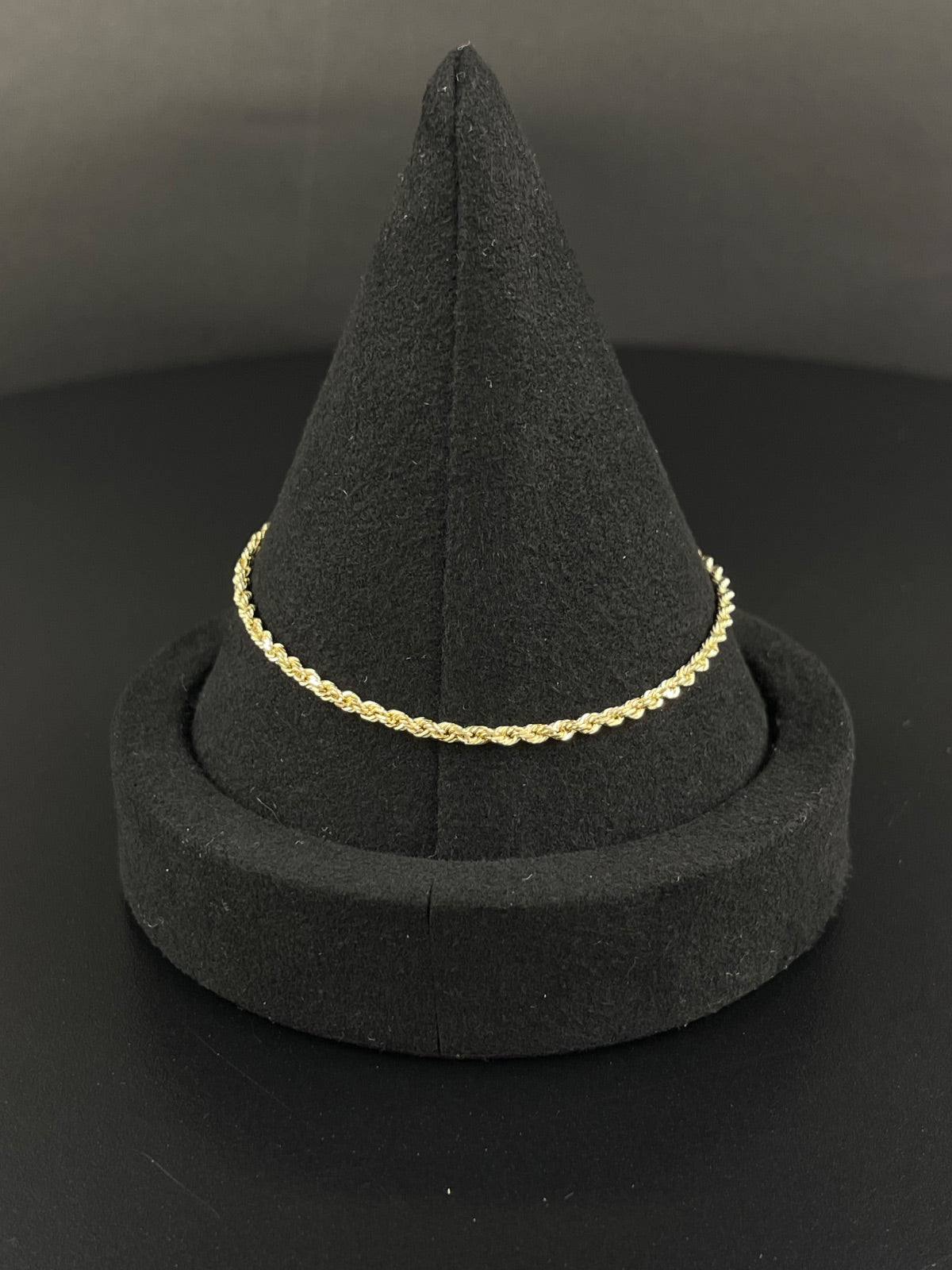 14K Gold Rope Bracelet – 3g, 2mm | DD Pawn Loans