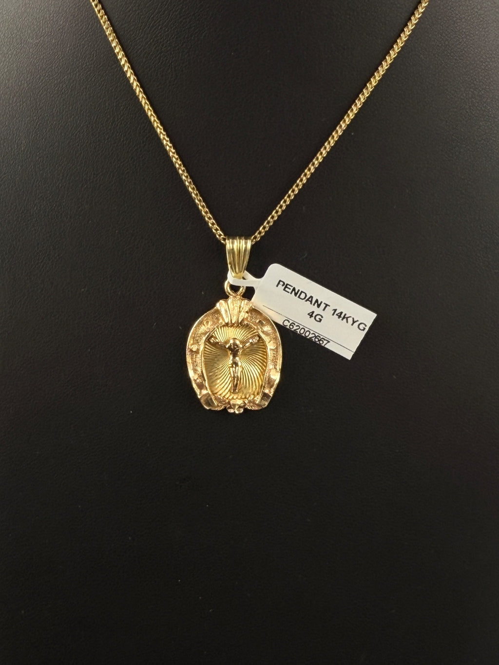 14K Gold Religious Pendant for Sale | Pre-owned