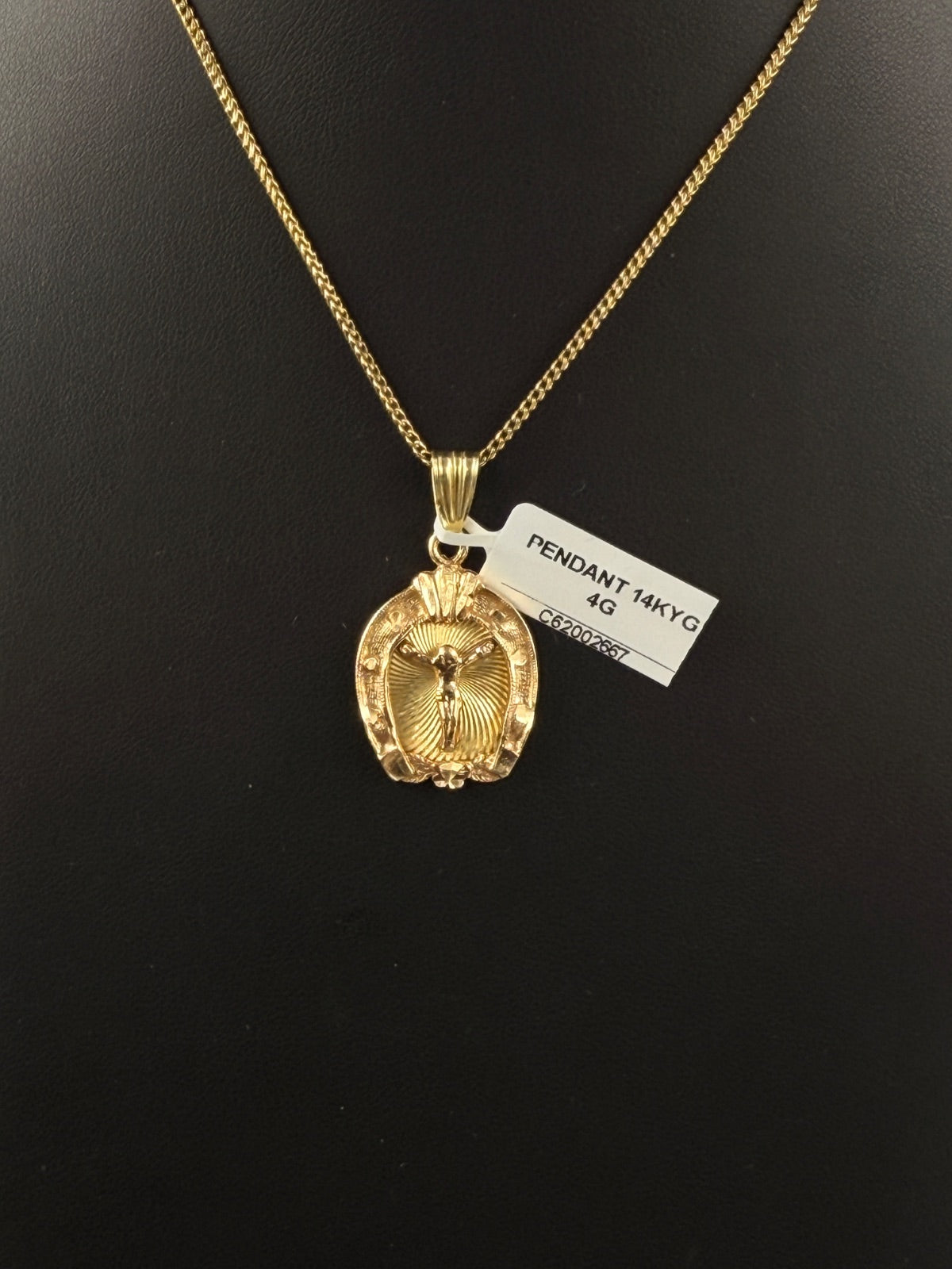 14K Gold Religious Pendant for Sale | Pre-owned