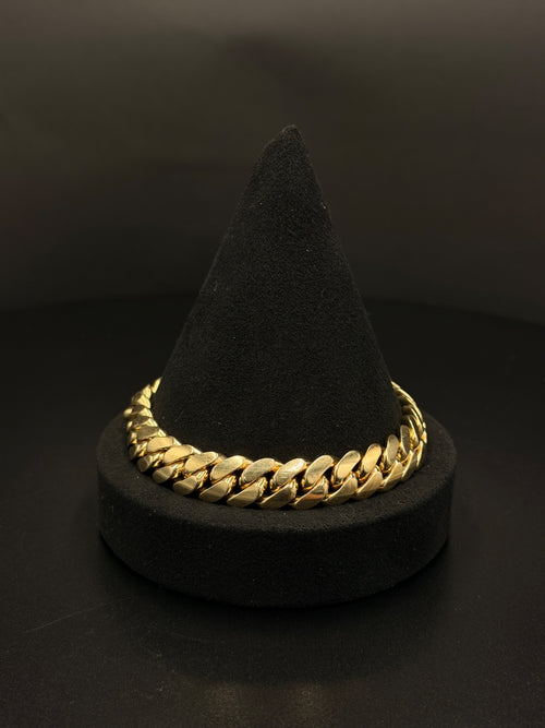 10K Gold Cuban Link Bracelet 9in 84.4g | DD Pawn Loans