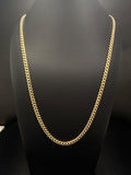 10K Gold Curb Chain Necklace 44.6g