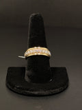 14K Gold Diamond Ring Size 8.5