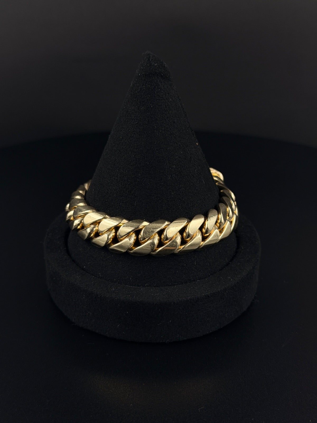 10K Gold Miami Cuban Link Bracelet for Sale