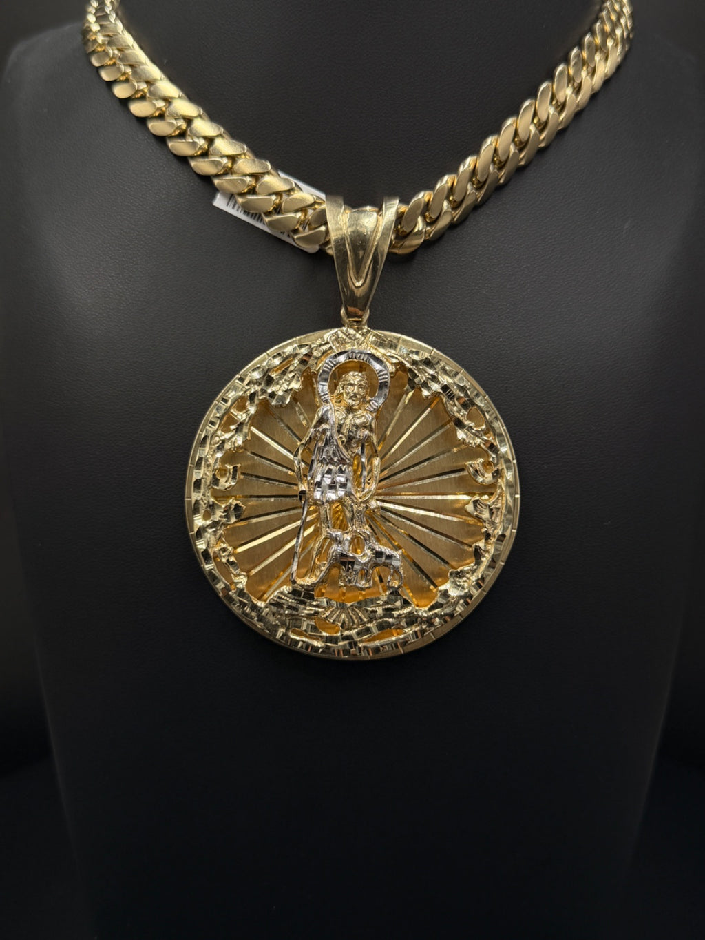 10K Gold Saint Lazarus Pendant – 49.9g | DD Pawn Loans