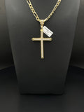 10K Yellow Gold Diamond Cross Pendant 6.1g | DD Pawn Loans