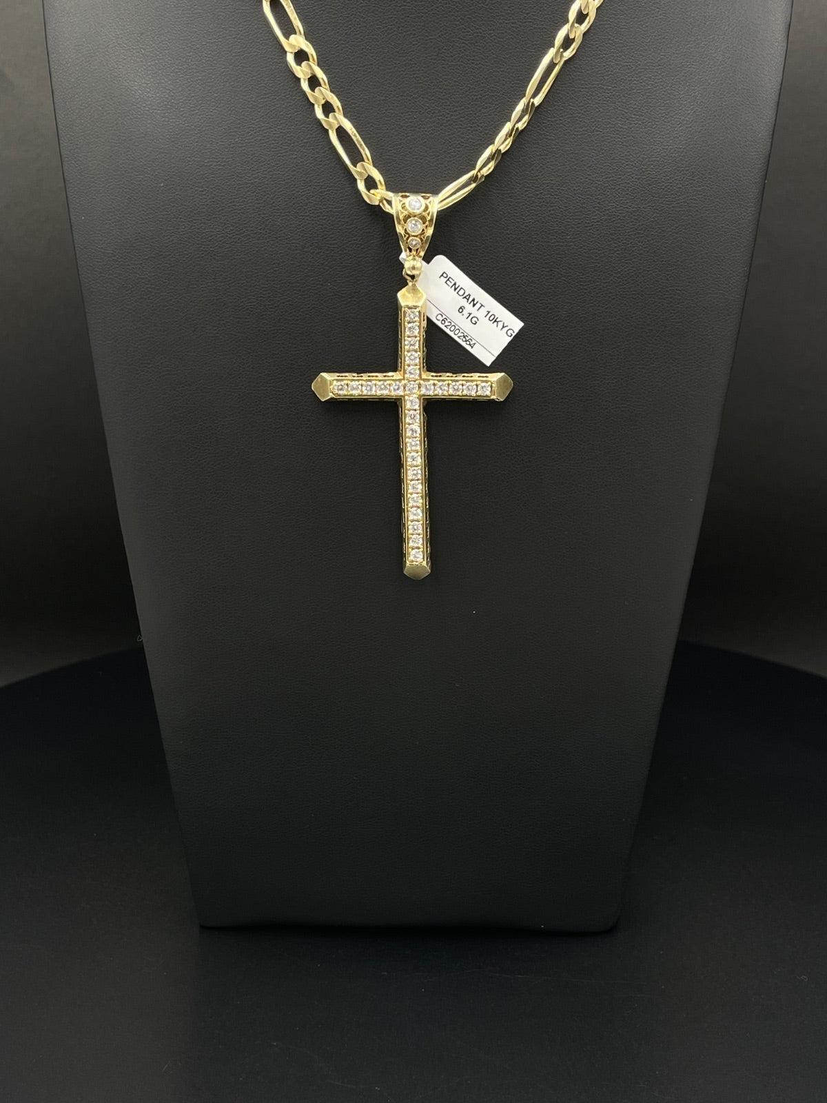 10K Yellow Gold Diamond Cross Pendant 6.1g | DD Pawn Loans
