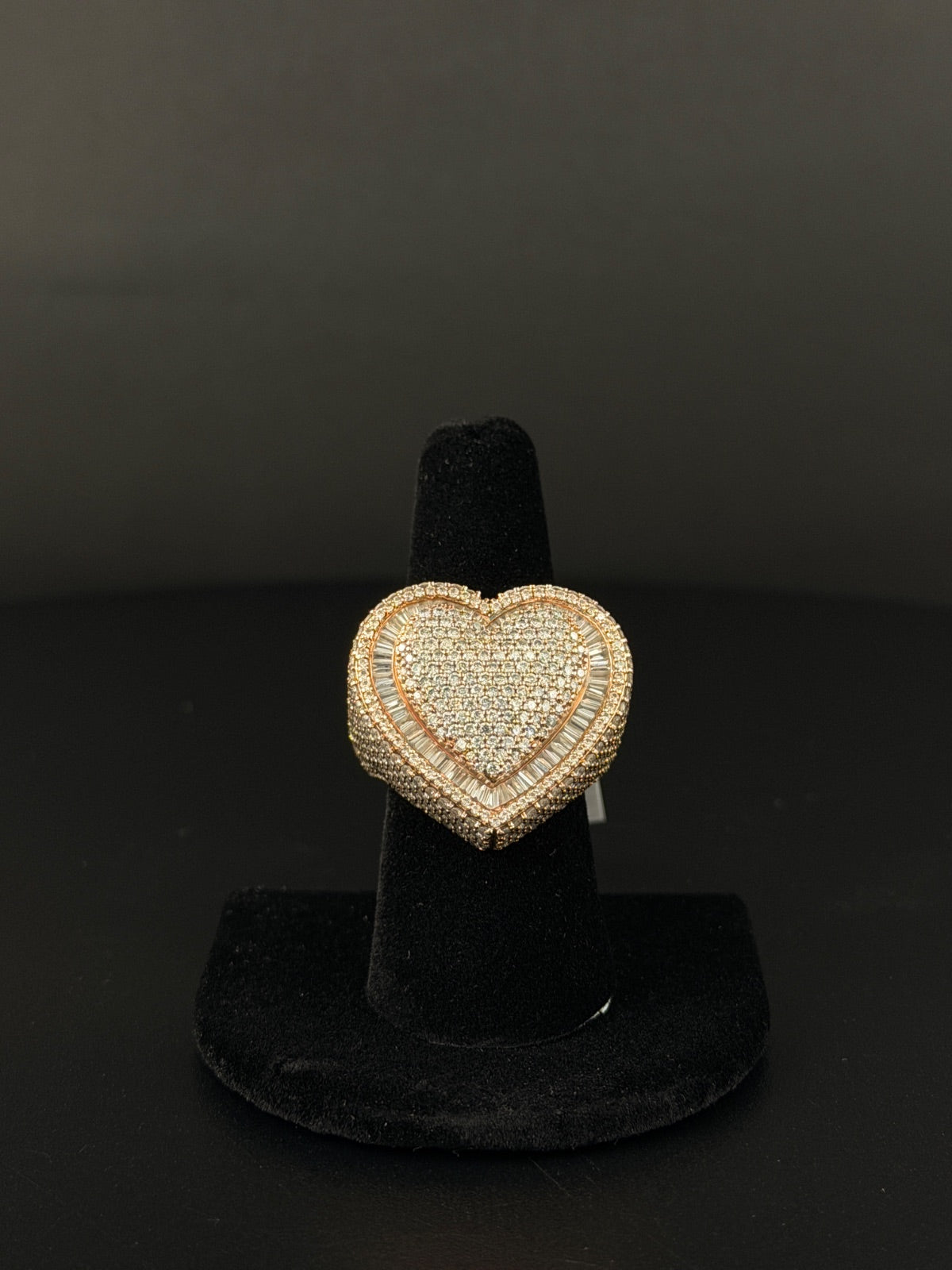 10K Gold Heart Ring for Sale - Pre-owned