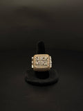 14K Gold Slick Mike Statement Ring Size 10