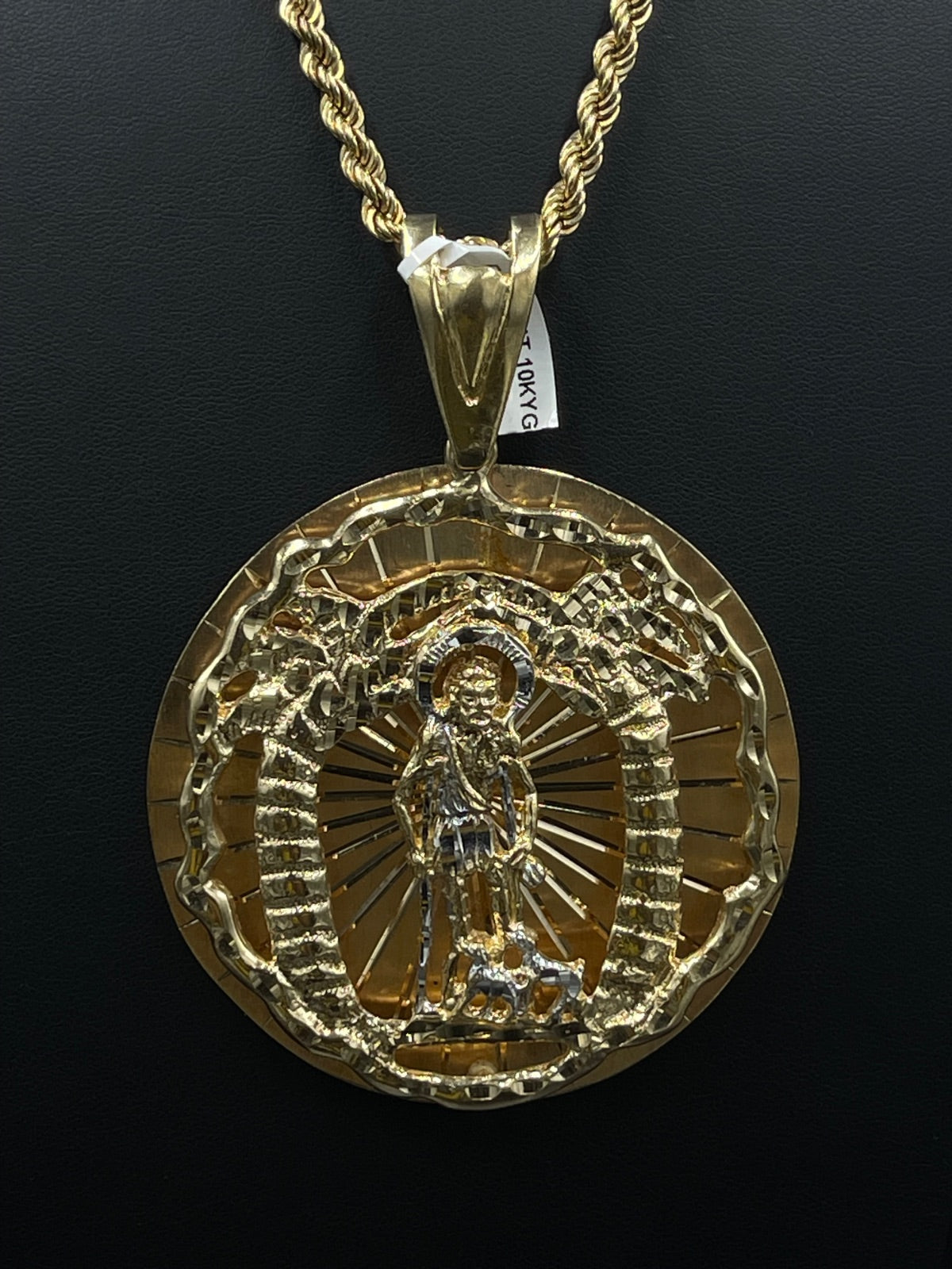 10K Gold Pendant 
66.2mm