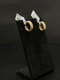 14K Gold Pavé Hoop Earrings – 4.8g | DD Pawn Loans