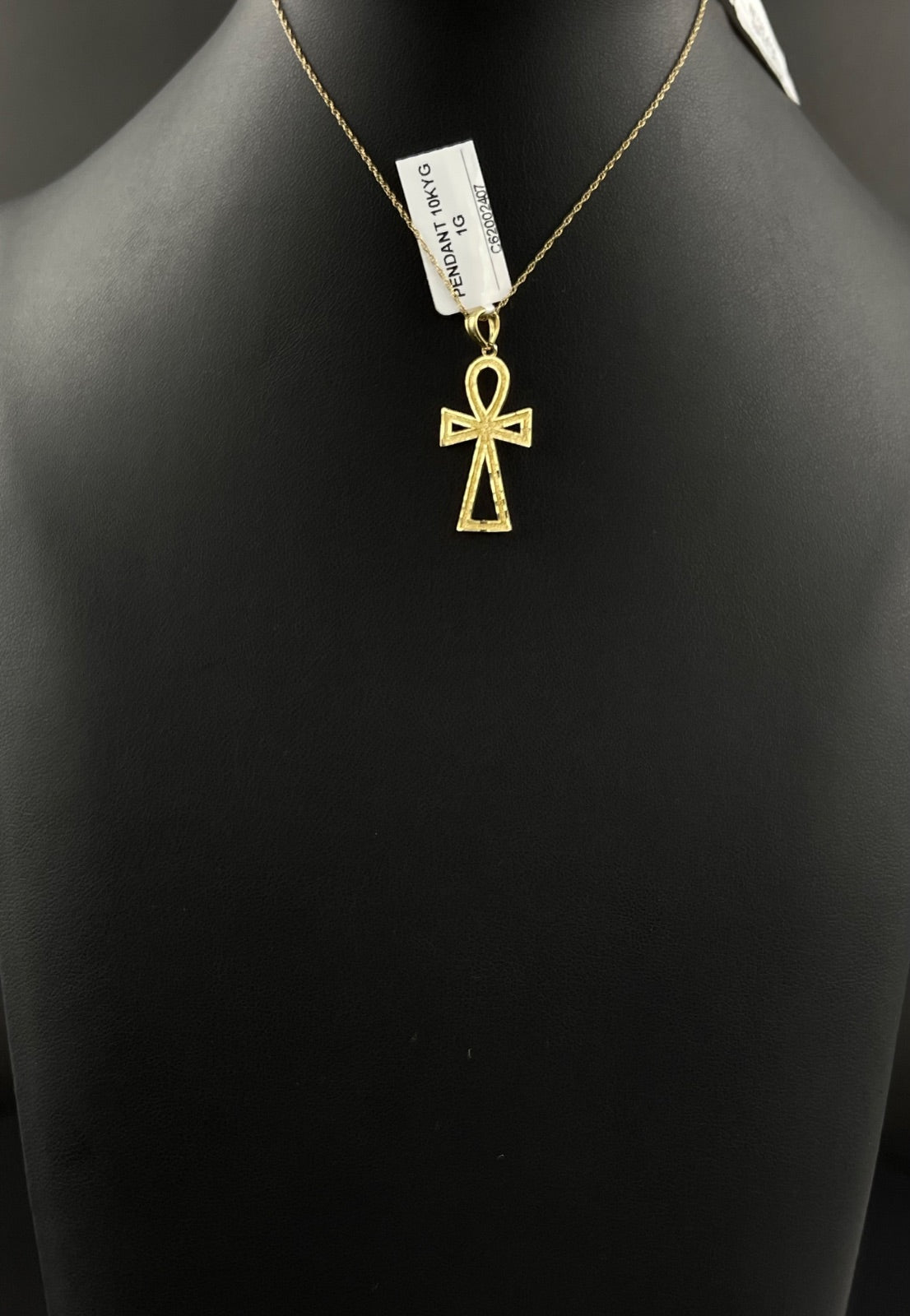10K gold cross pendant, 1 gram, pre-owned | DD Pawn Loans