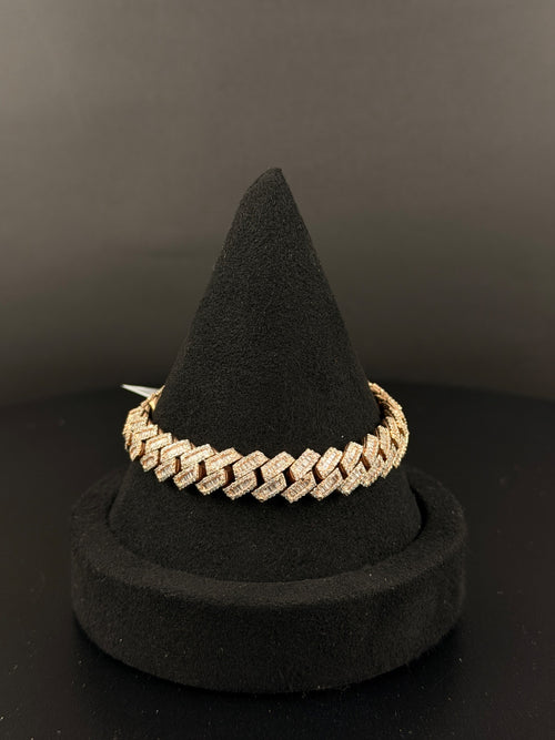 10K Gold Diamond Bracelet for Sale Pre-Owned