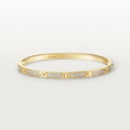 18K Diamond Gold Bangle Bracelet