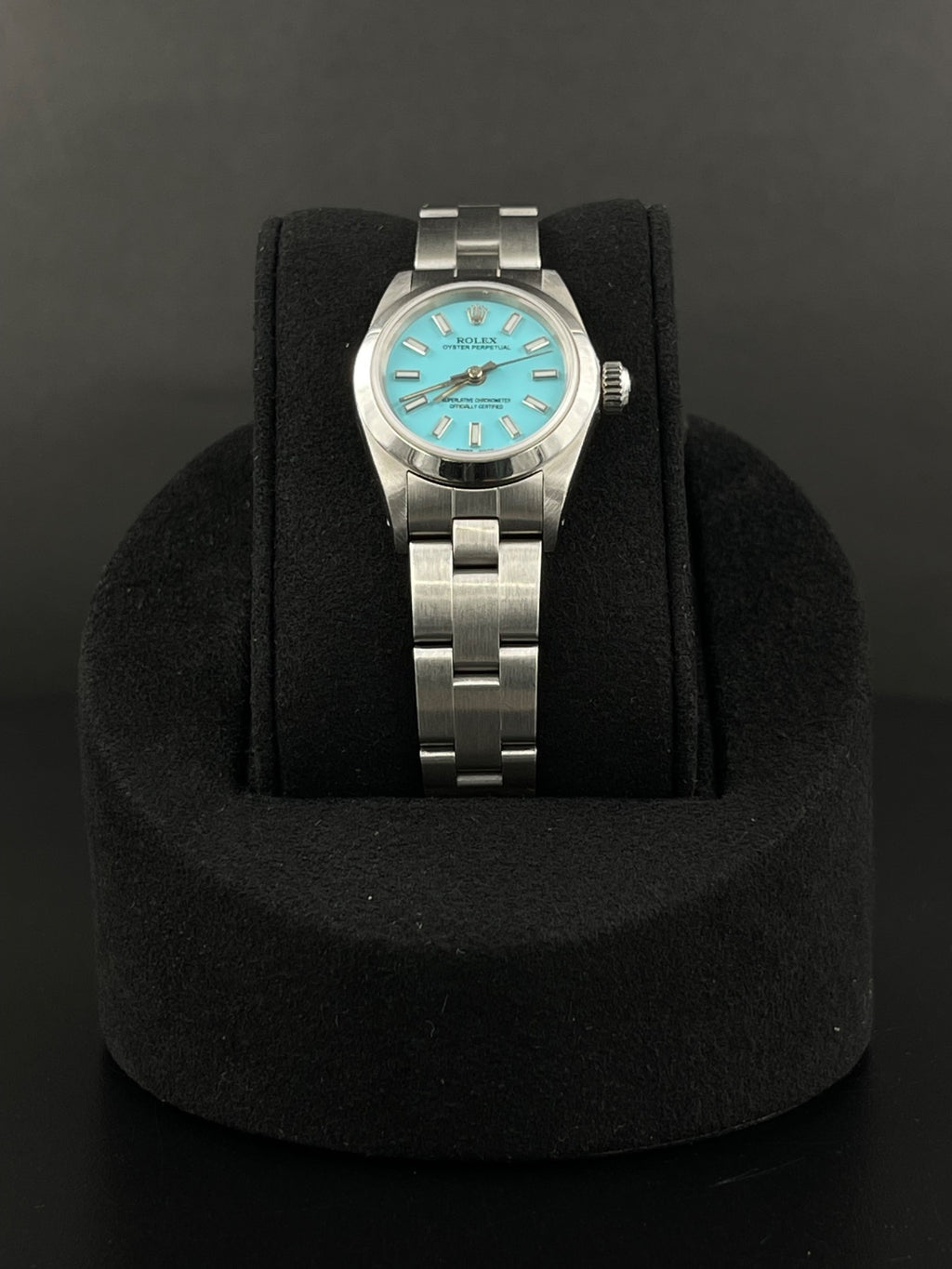 Rolex Oyster Perpetual Steel Turquoise Dial | DD Pawn Loans