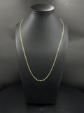 14K Gold Chain 2.5mm 22 in