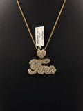 10K Gold Tina Pendant for Sale | Pre-Owned