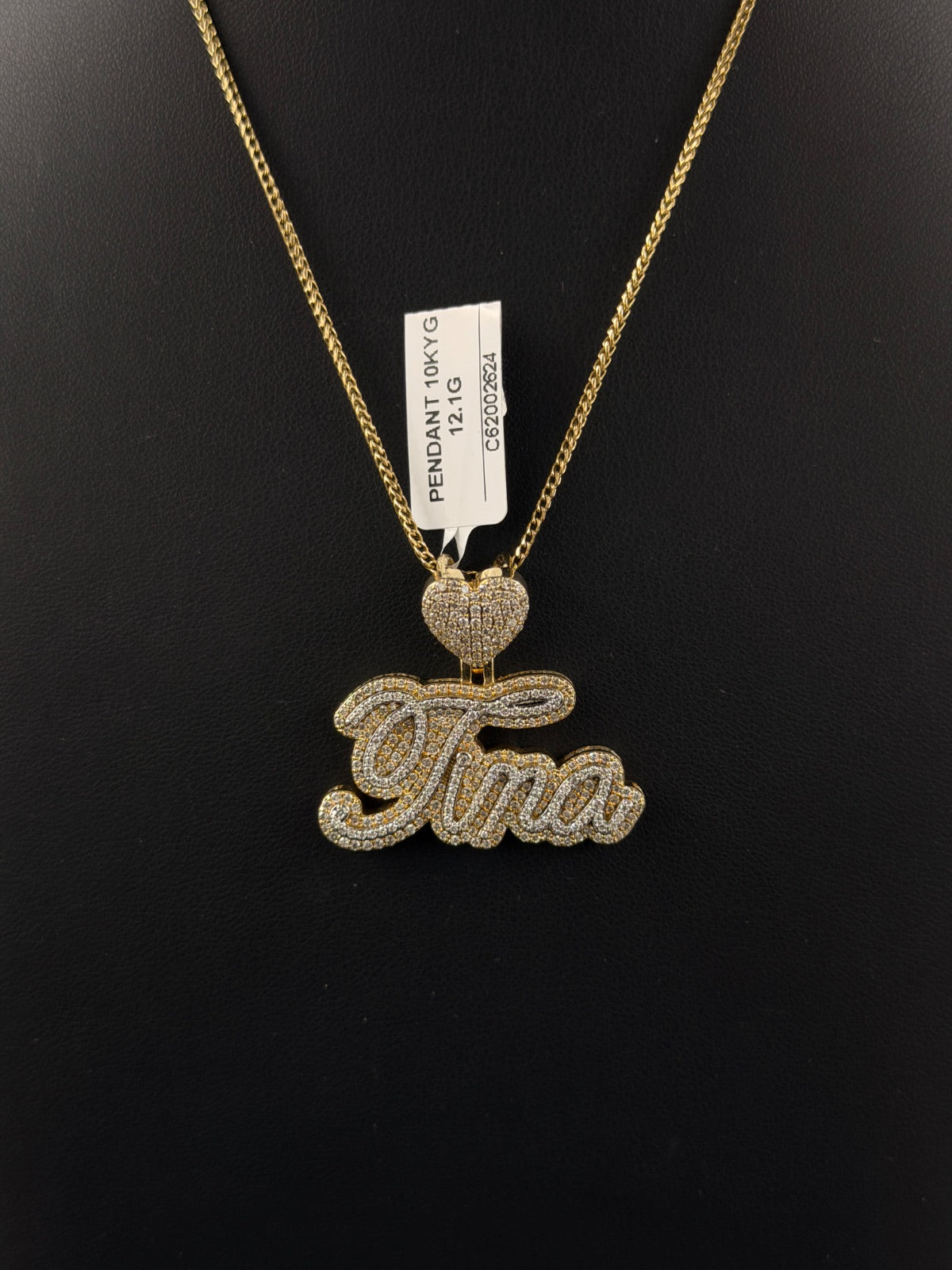 10K Gold Tina Pendant for Sale | Pre-Owned