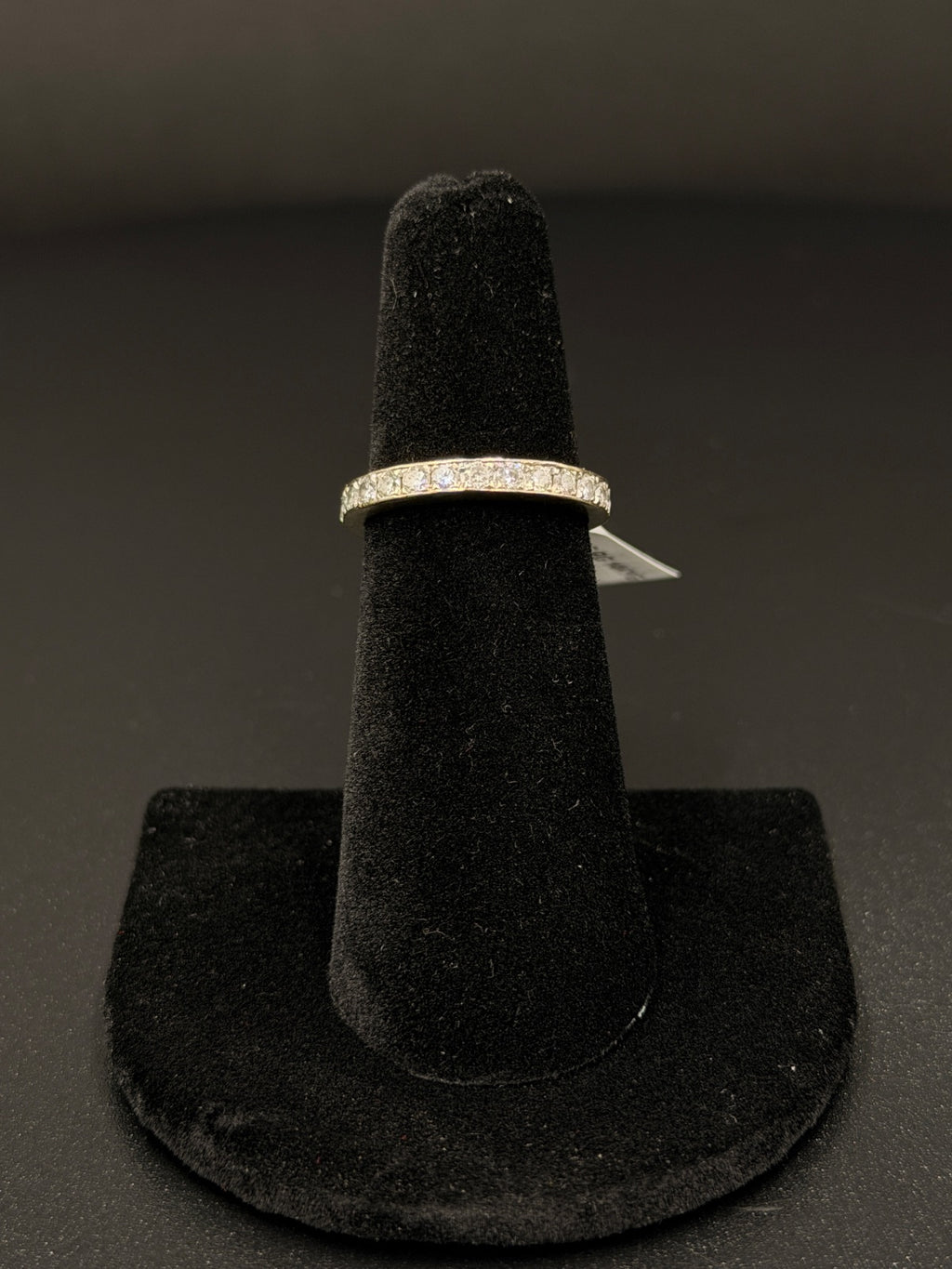 14K Gold Diamond Band Ring Size 5.5 for Sale