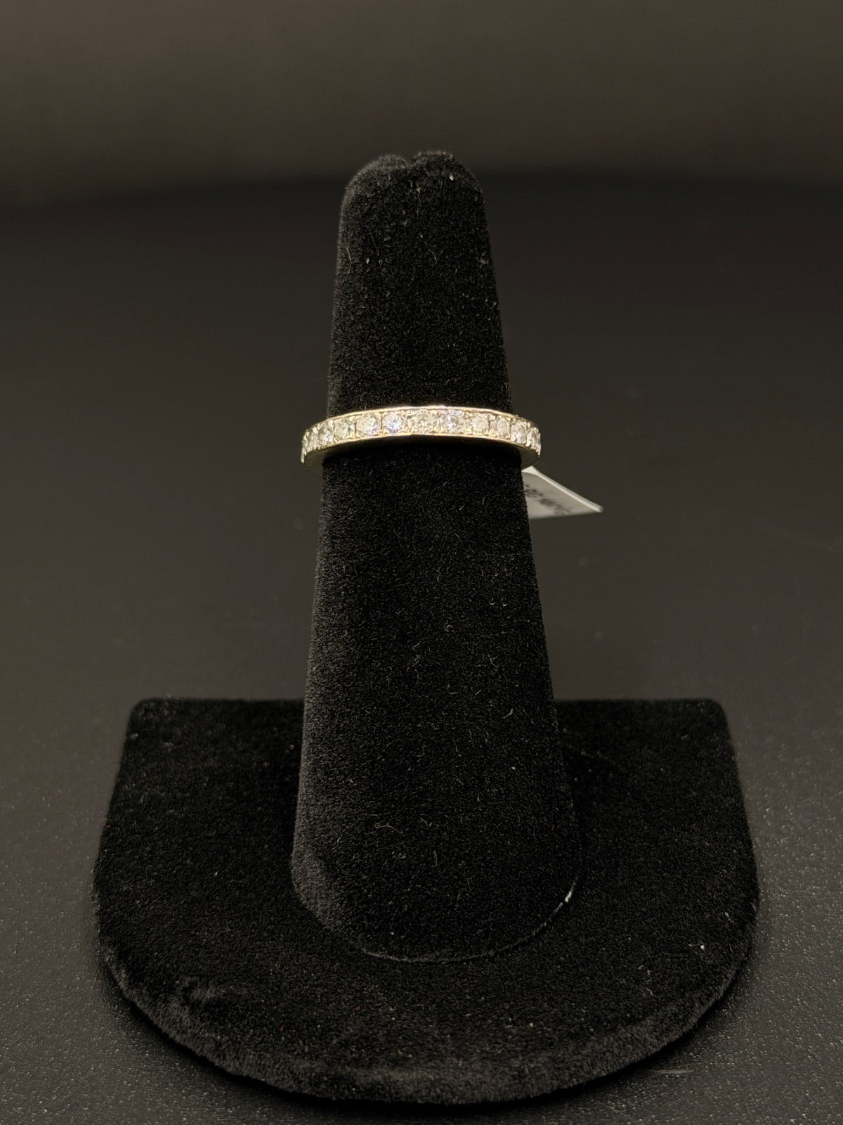 14K Gold Diamond Band Ring Size 5.5 for Sale
