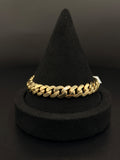 10K Gold Miami Cuban Link Bracelet 8in