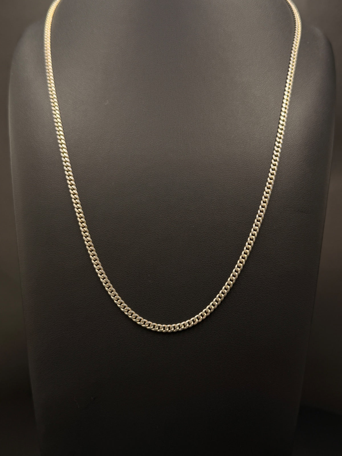 .925 Sterling Silver Miami Cuban Link Chain 13.7 Grams 22 Inches 3mm — photo 1
