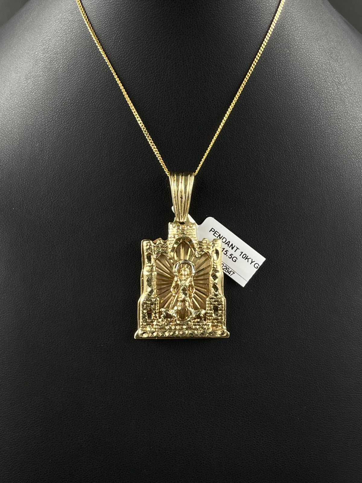 10K Gold Pendant – 15.5g, 27.2mm | DD Pawn Loans