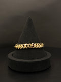 10K Gold Curb Bracelet 43.2g Pre-Owned for Sale