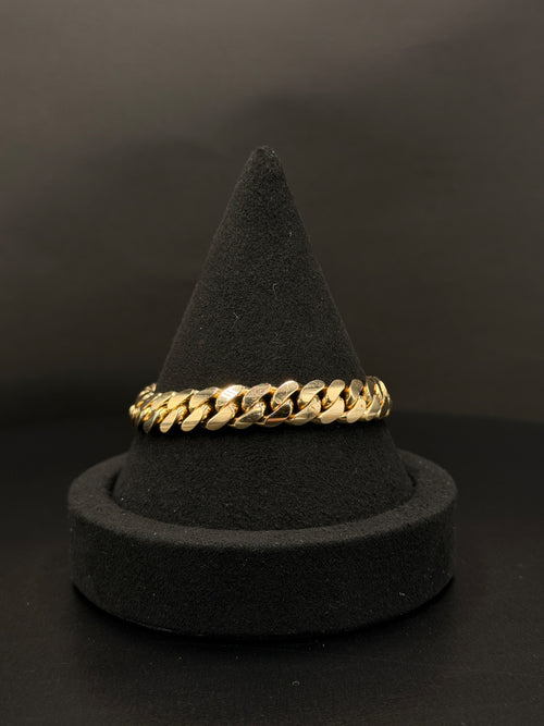10K Gold Curb Link Bracelet – 43.2g, 7.5" | DD Pawn Loans