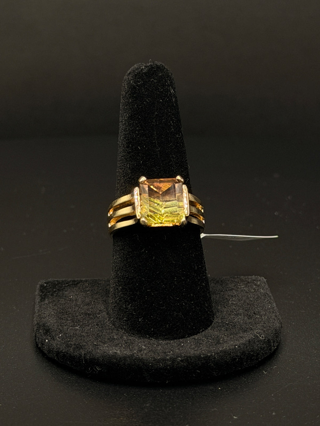 14K Gold Citrine Ring Size 8 – 8.2g | DD Pawn Loans