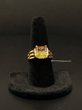 14K Gold Citrine Ring Size 8 – 8.2g | DD Pawn Loans