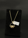 14K Gold Basket Pendant Necklace – 4.9g | DD Pawn Loans