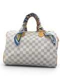 Louis Vuitton Damier Azur Speedy Handbag Pre-Owned