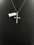 10K Gold Diamond Cross Pendant – 2.1g | DD Pawn Loans