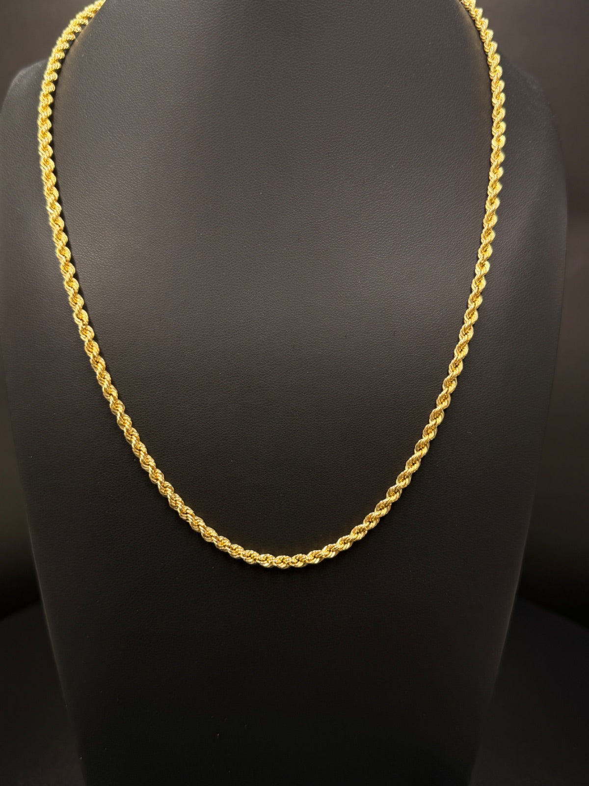 14K Gold Rope Chain – 6.4g, 20" | DD Pawn Loans