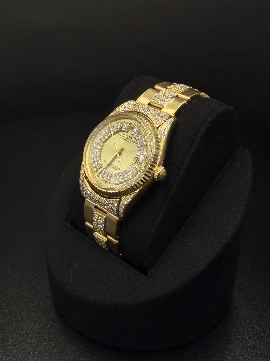 Rolex Datejust 36mm 18K Gold Diamond Watch