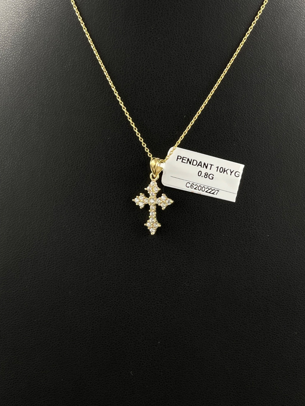 10K Gold Diamond Cross Pendant – 0.8g | DD Pawn Loans — photo 2