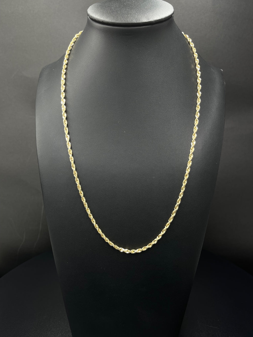 14K Gold Rope Chain 2.75mm 20 in