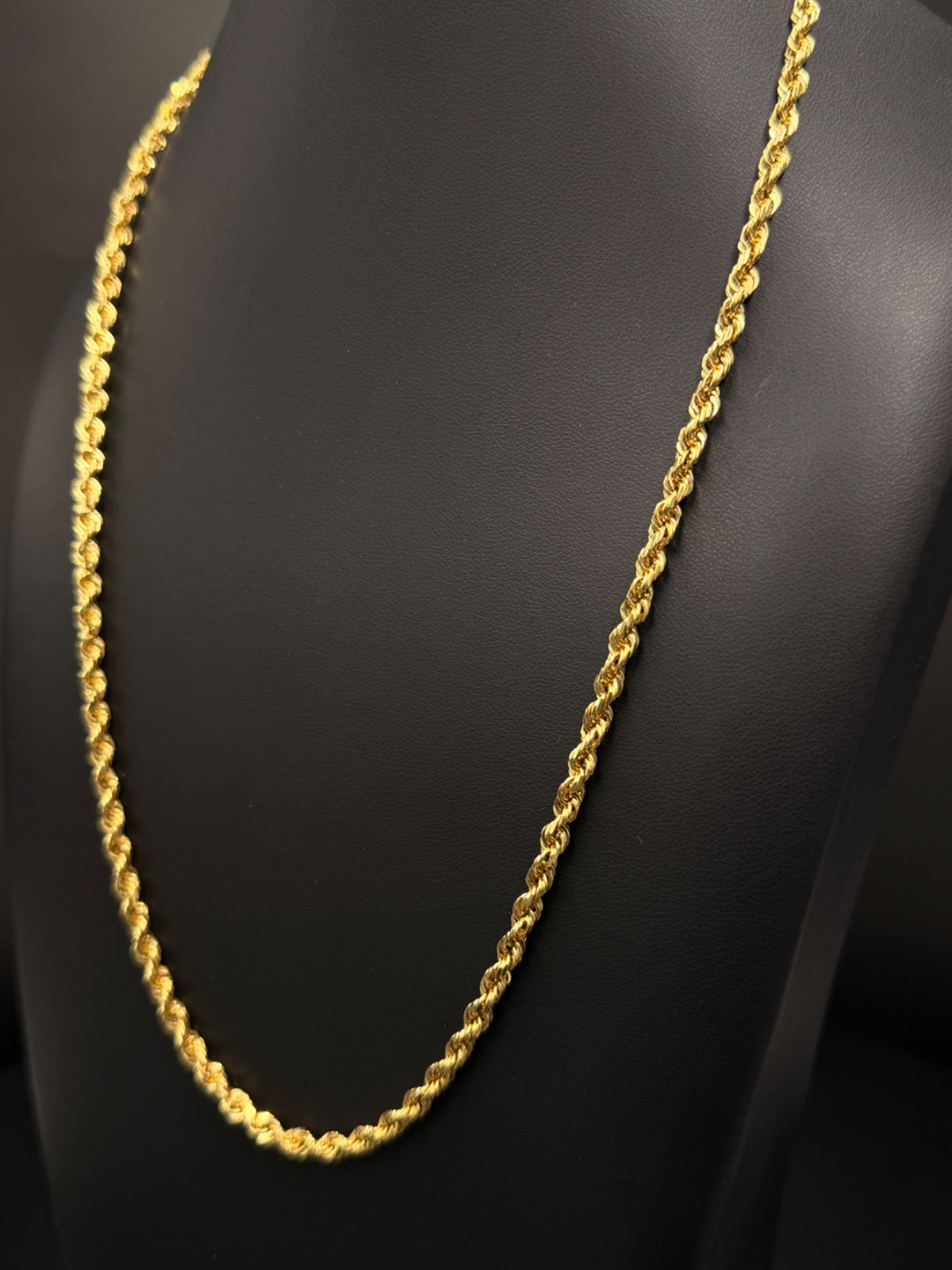10K Gold Rope Chain – 18.2g, 21" | DD Pawn Loans — photo 2