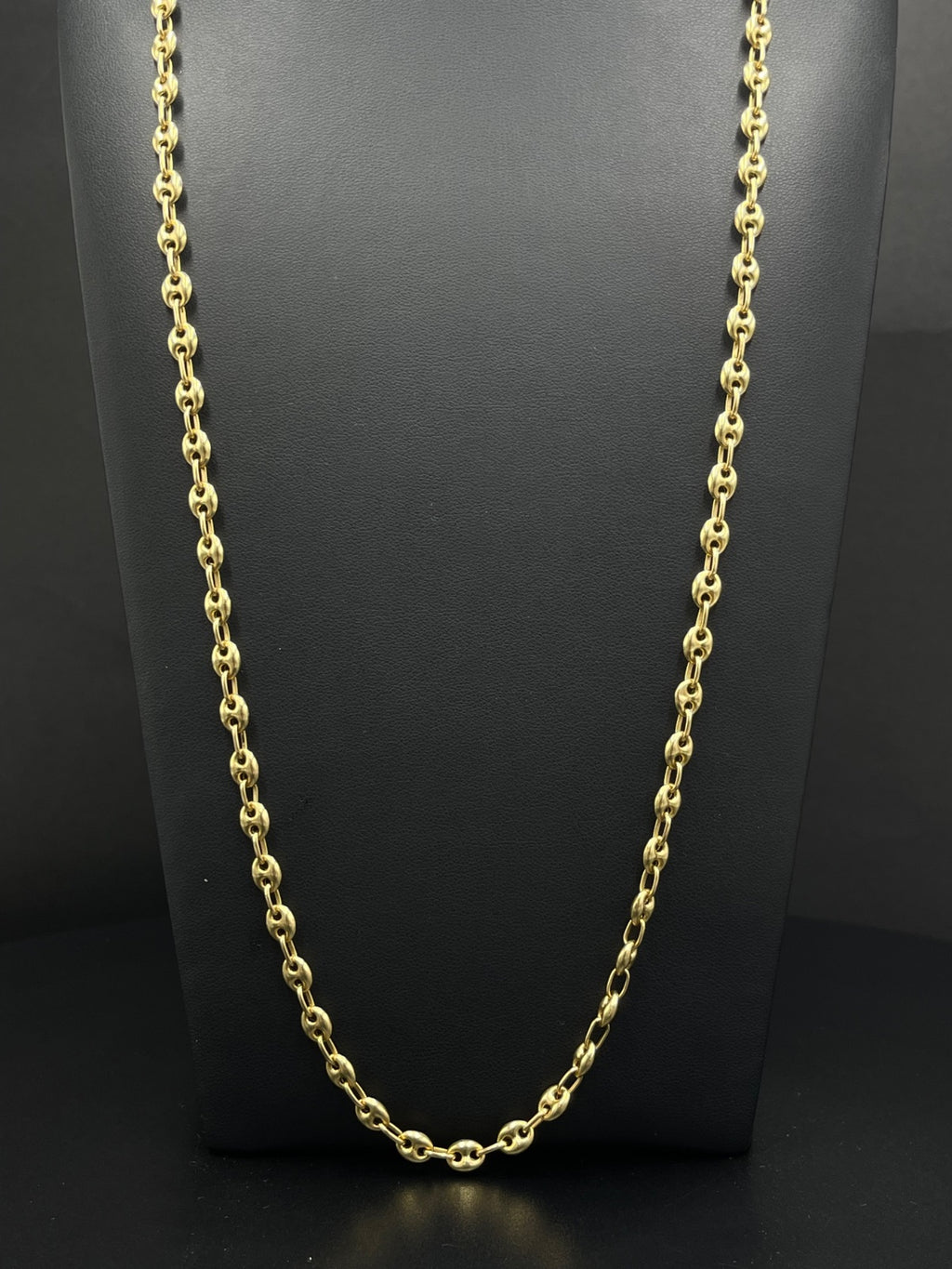 18K Gold Cable Chain Necklace 28" - Pre-Owned