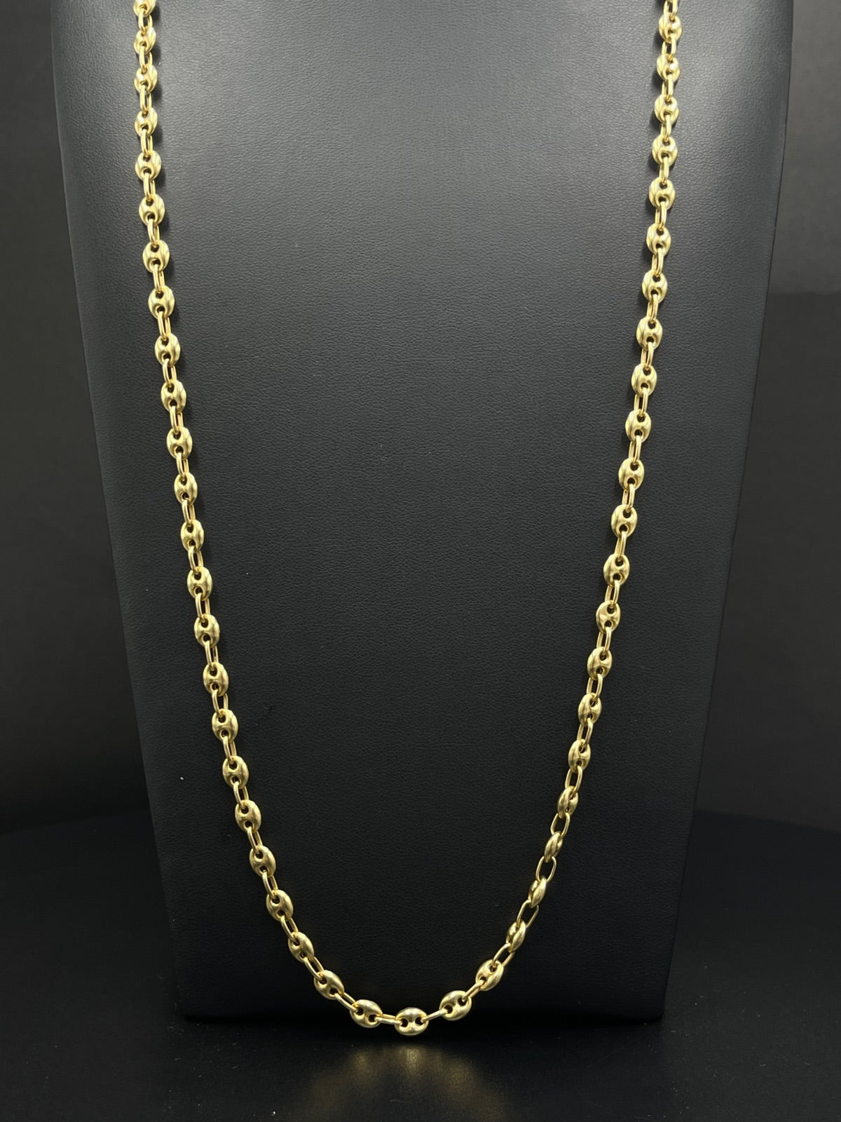 18K Gold Cable Chain Necklace 28" - Pre-Owned